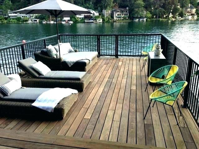 boat-dock-ideas-lighting-lake-and-composite-material-docks 