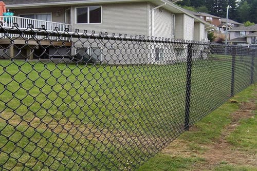 Chain Link Fence - Fence Decks Pergola Design And Installation