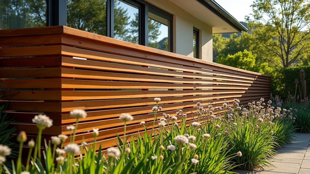 ventilated privacy fencing design