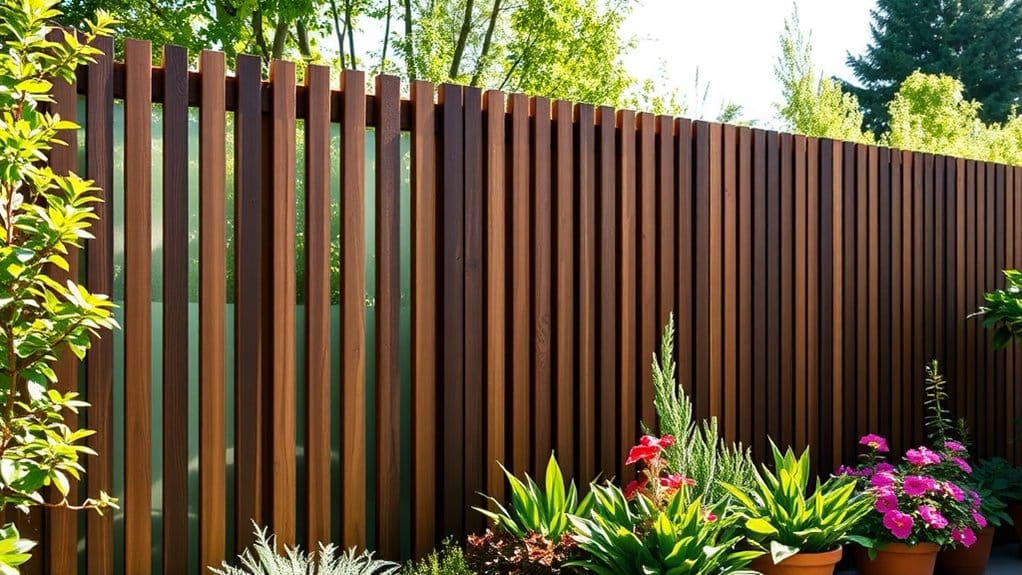 creative privacy fence ideas