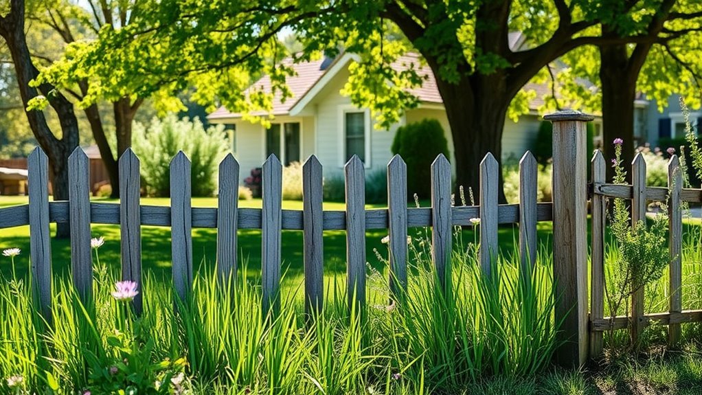 rustic and picturesque boundaries