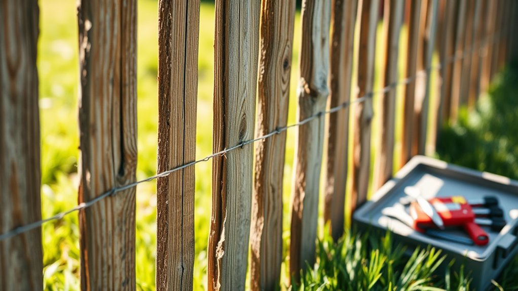 expertise in fence restoration