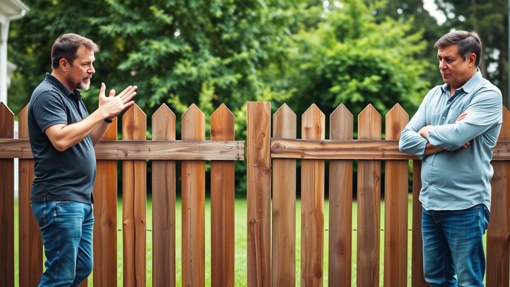 property line disputes arise