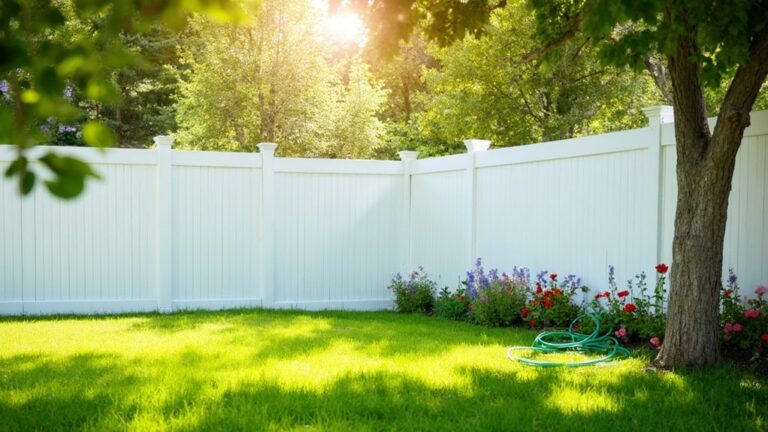 low maintenance fencing solution