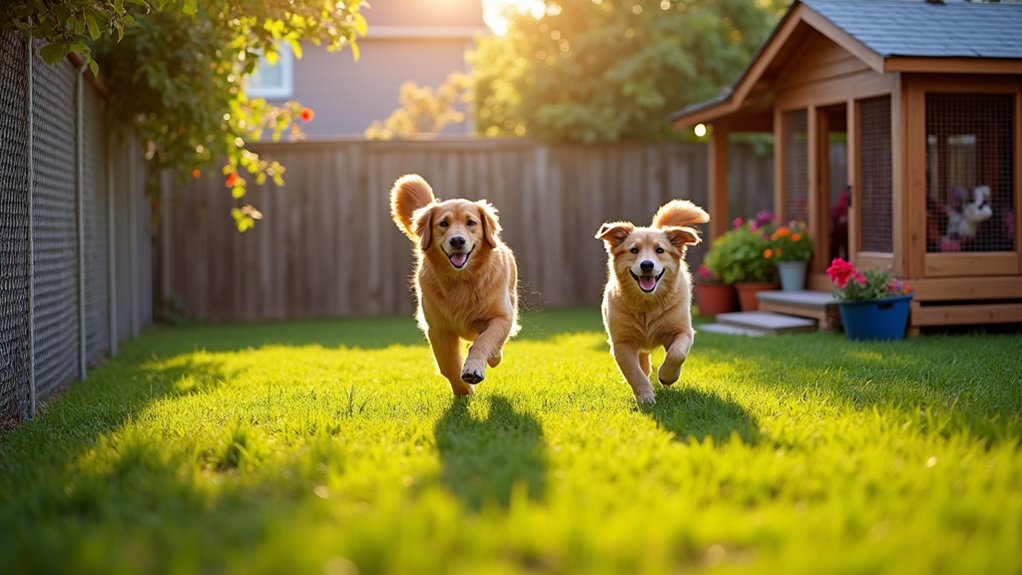 chain link dog enclosures
