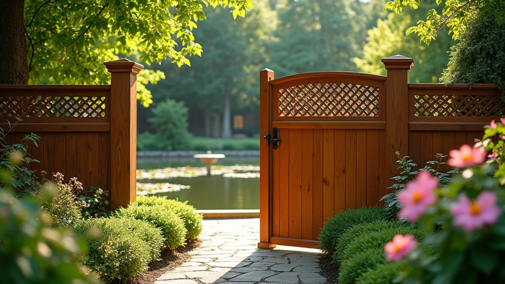 custom fences for landscapes