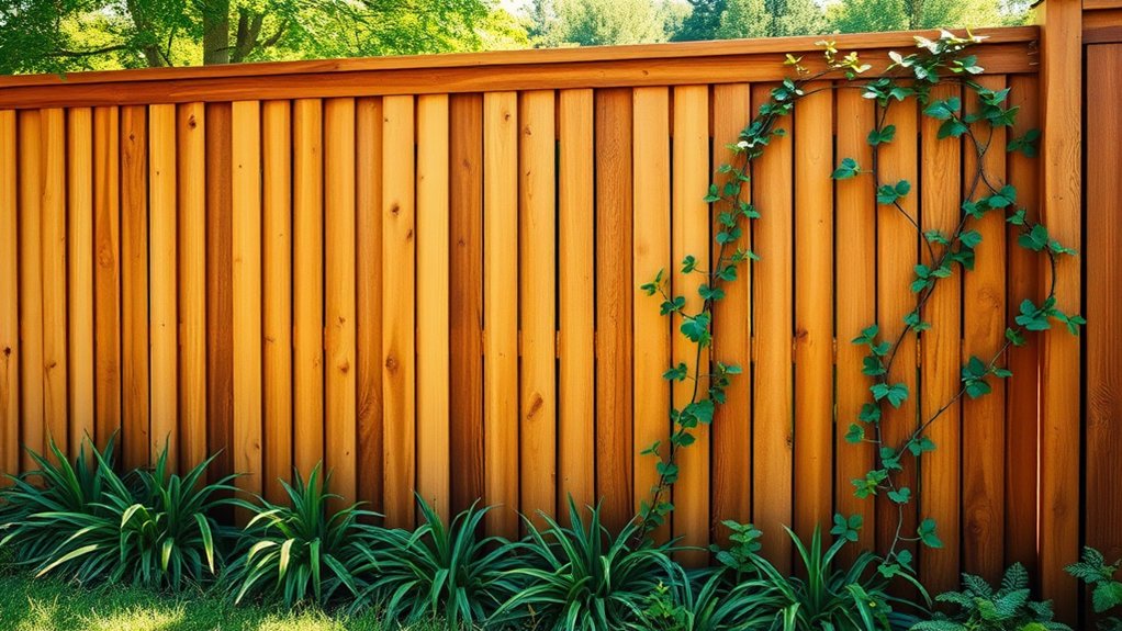 customizable wooden privacy fences