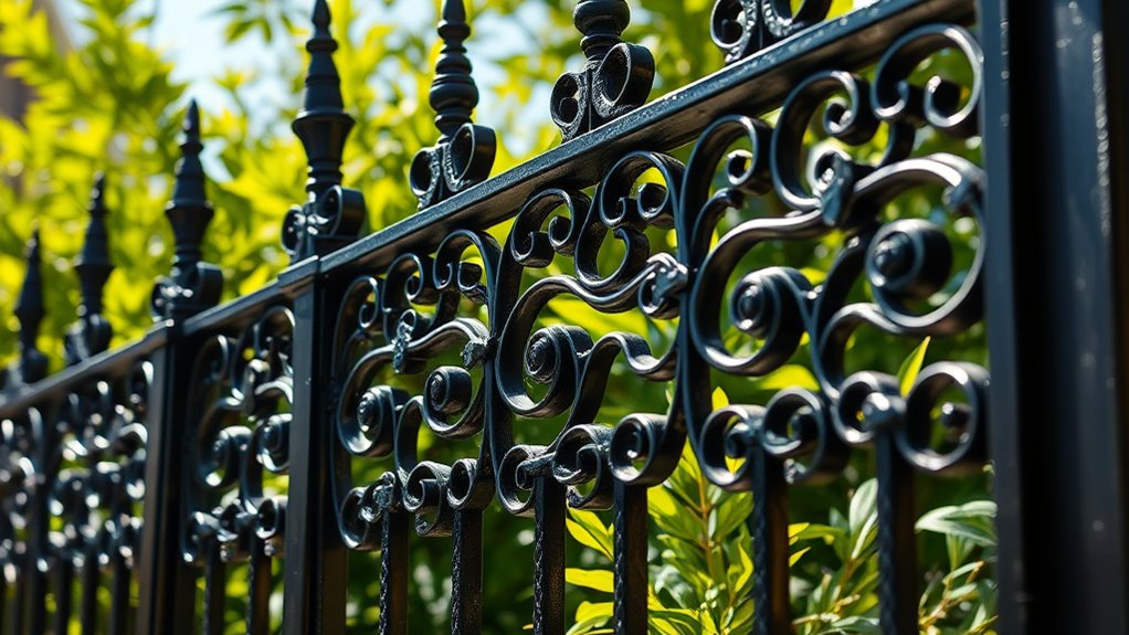 customized metal fencing options