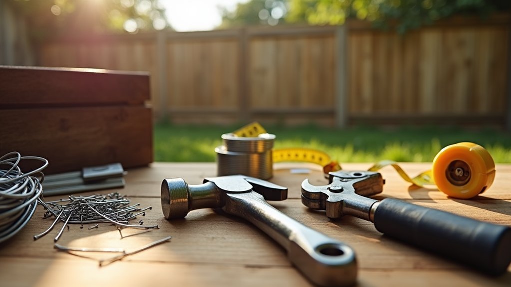 diy fence repair tools
