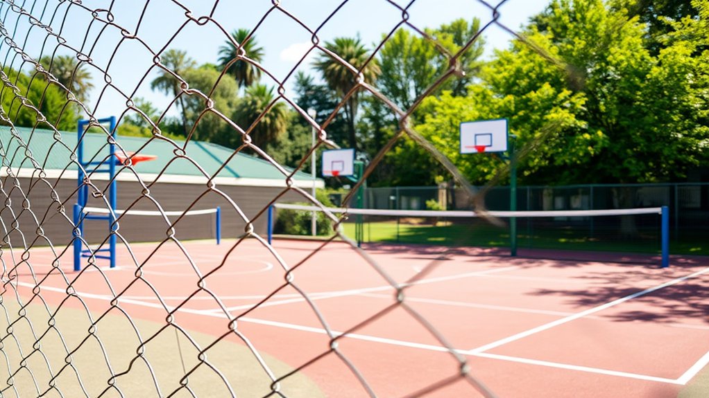 durable cost effective sports fencing