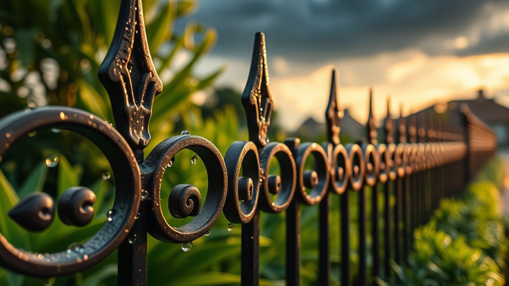 durable weather resistant fencing material
