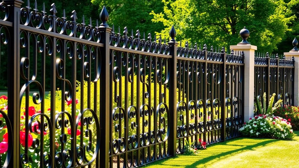 elegant and secure fencing
