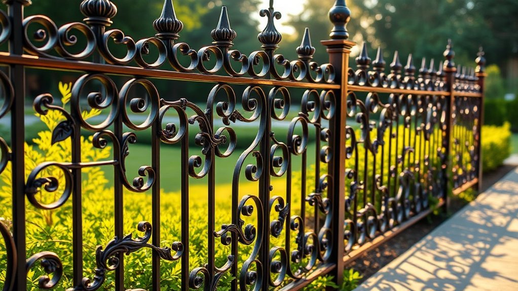 elegant customizable security fencing