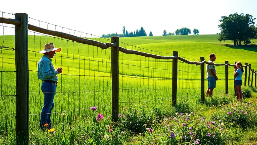 erosion control through fencing