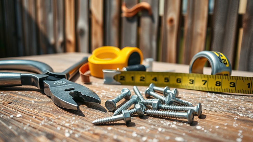 essential fence repair tools