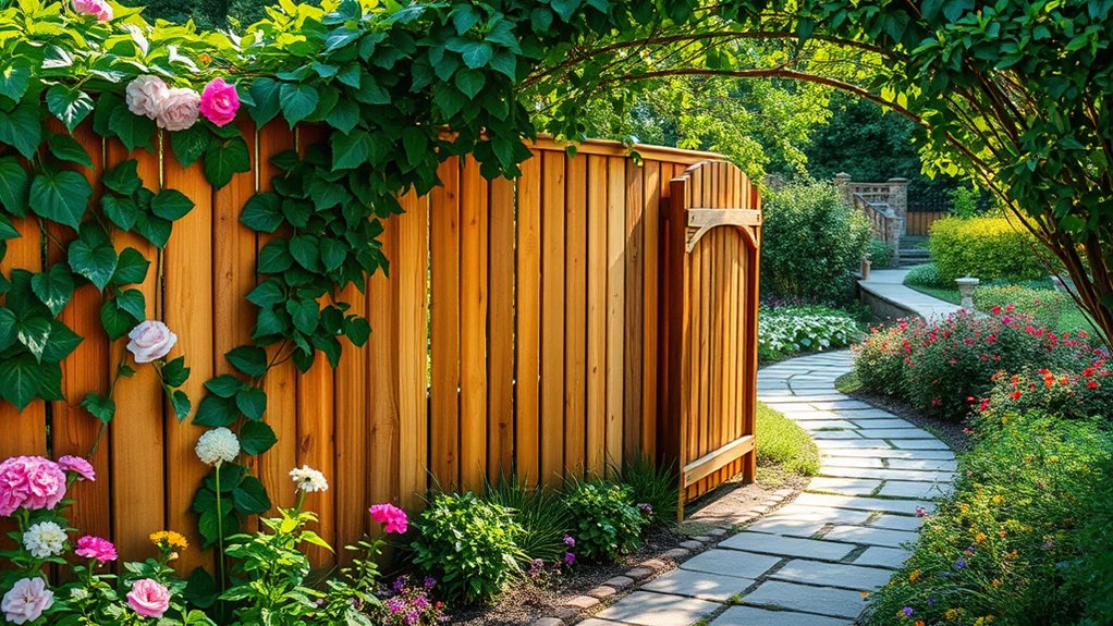 fences enhance landscape beauty