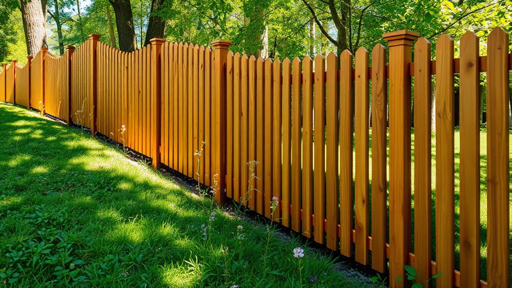 functional and aesthetic fence design