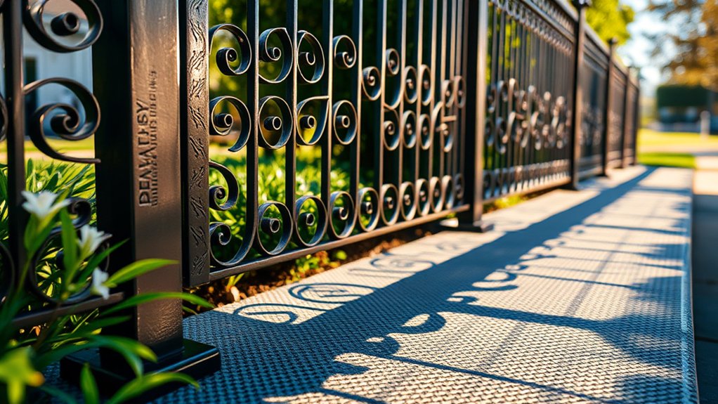 metal fence installation guidelines