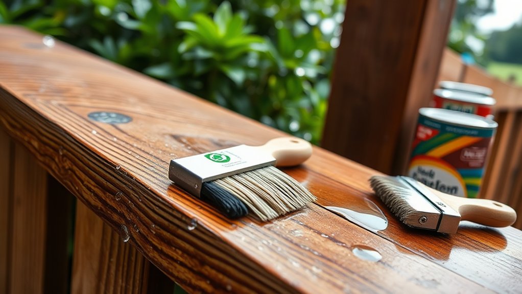 pre treatment for wooden fences