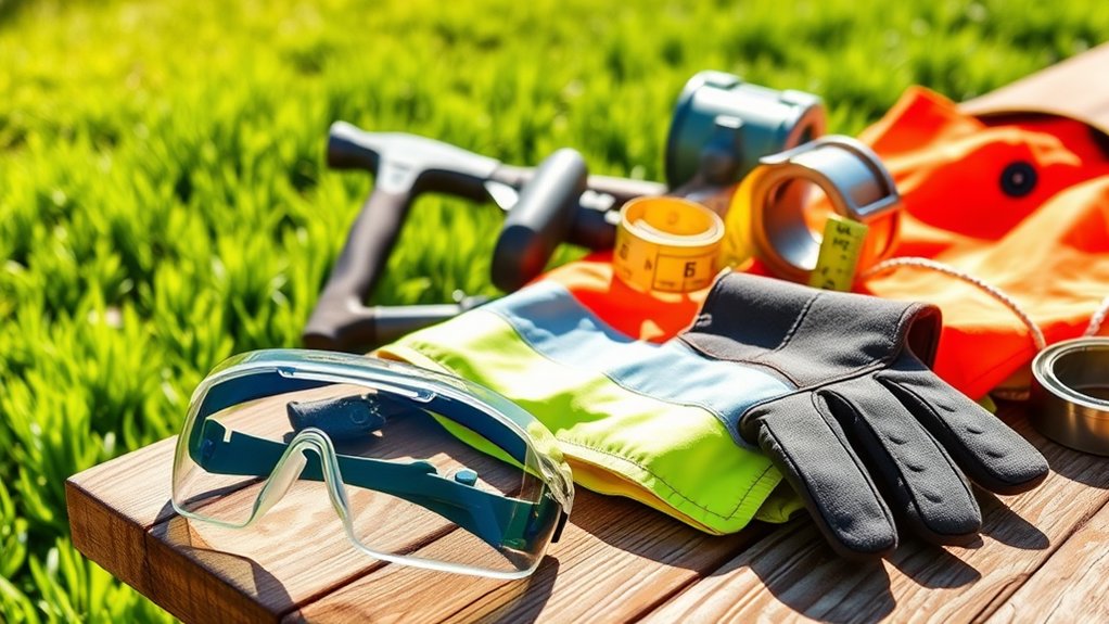safety gear for repairs