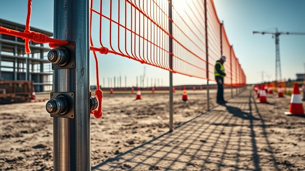 safety signage and clearance