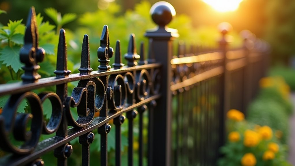 stylish and durable fencing