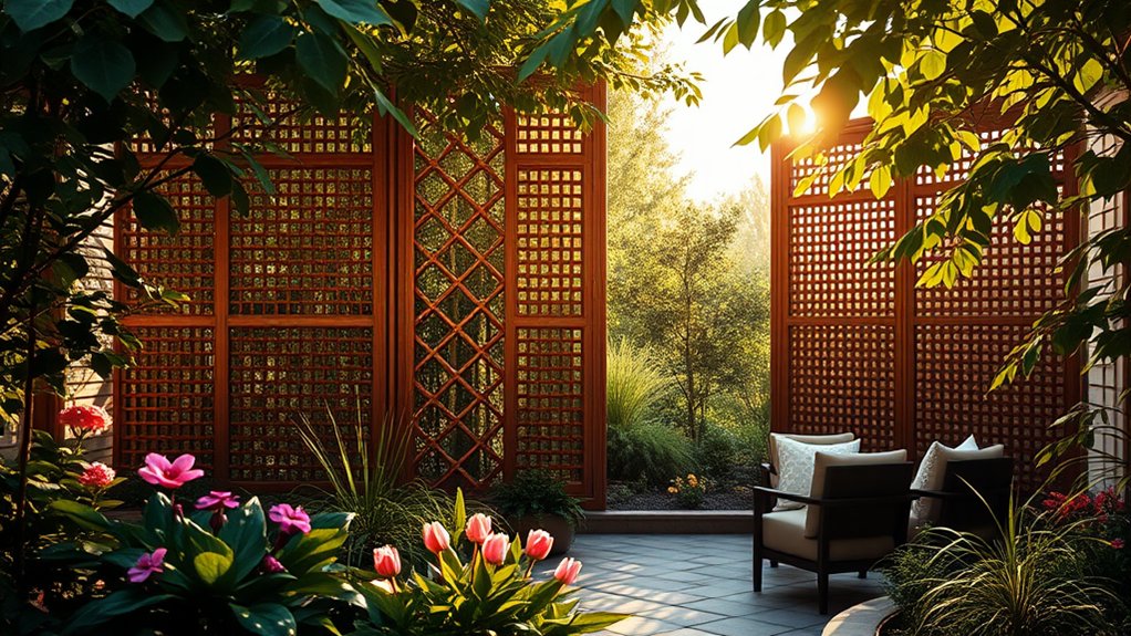 stylish outdoor privacy solutions