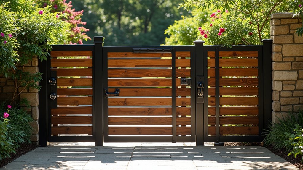 stylish security fence designs