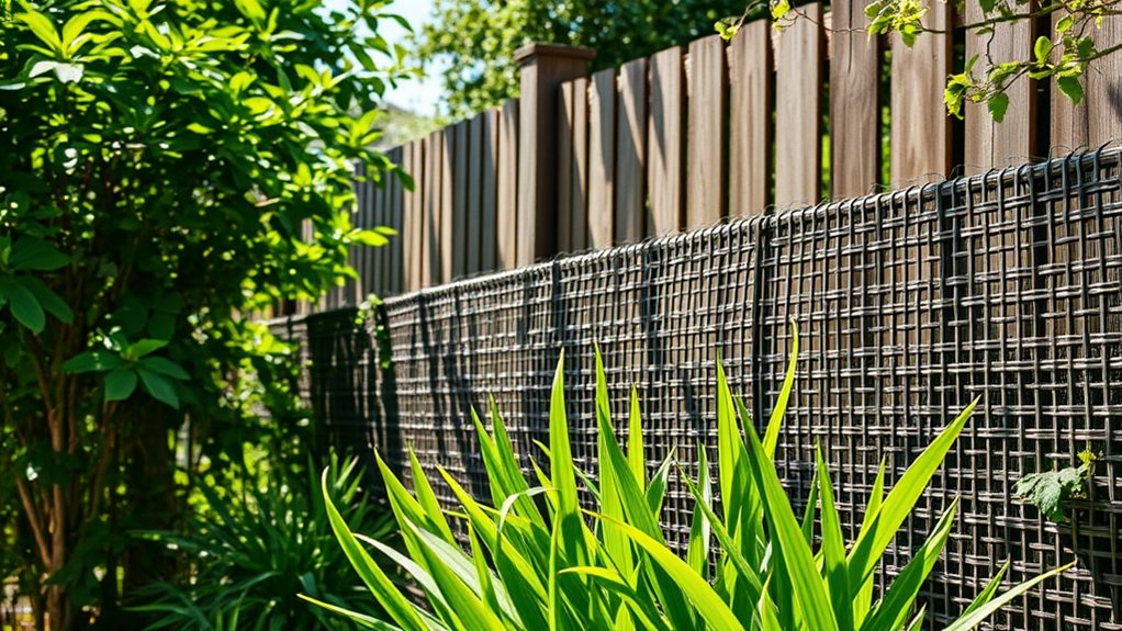 sustainable recycled fencing materials