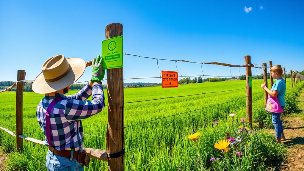 sustainable safety fencing materials