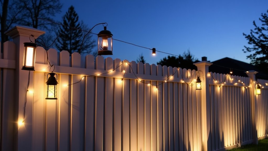 transformative fence lighting options