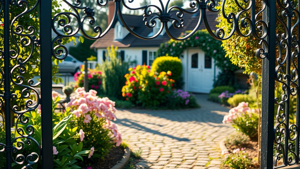 versatile wrought iron fencing
