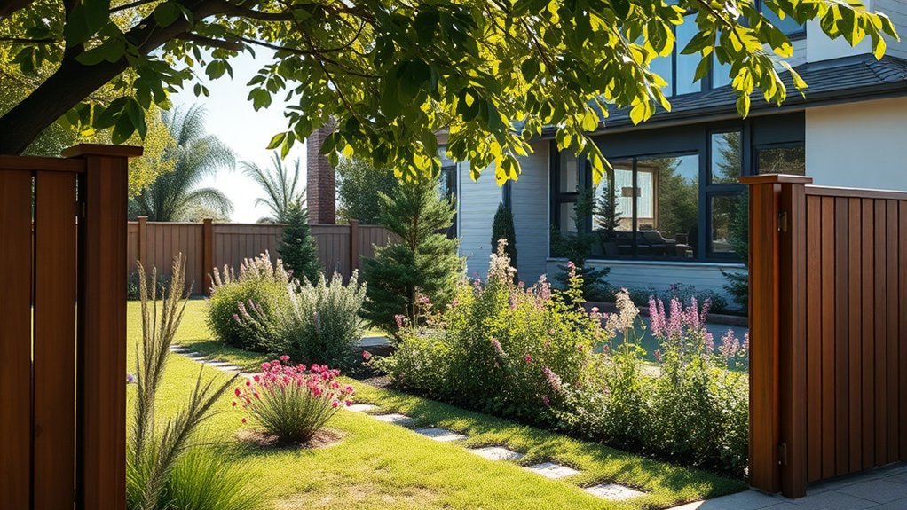 aesthetic security fence designs