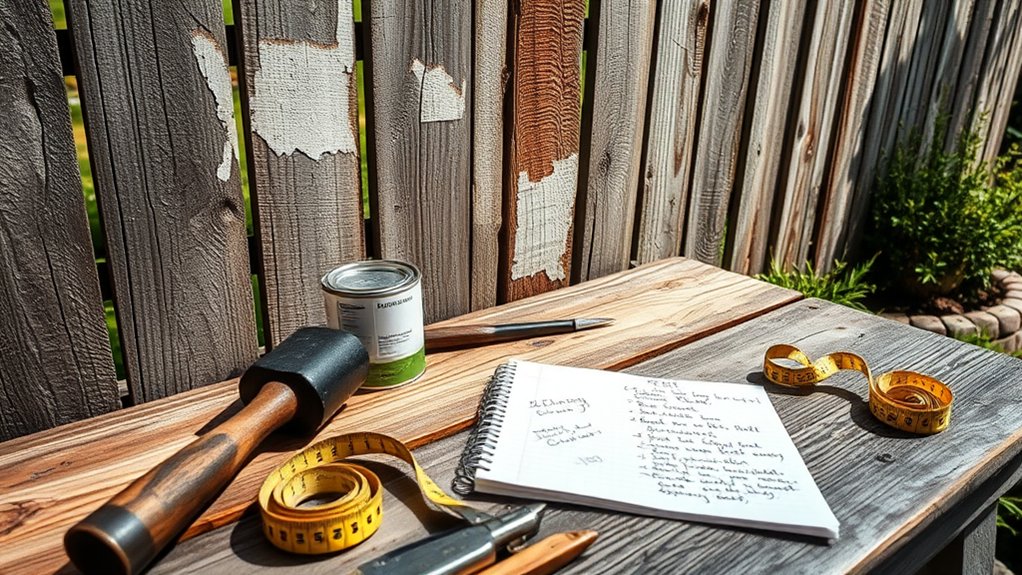 budgeting for fence repairs