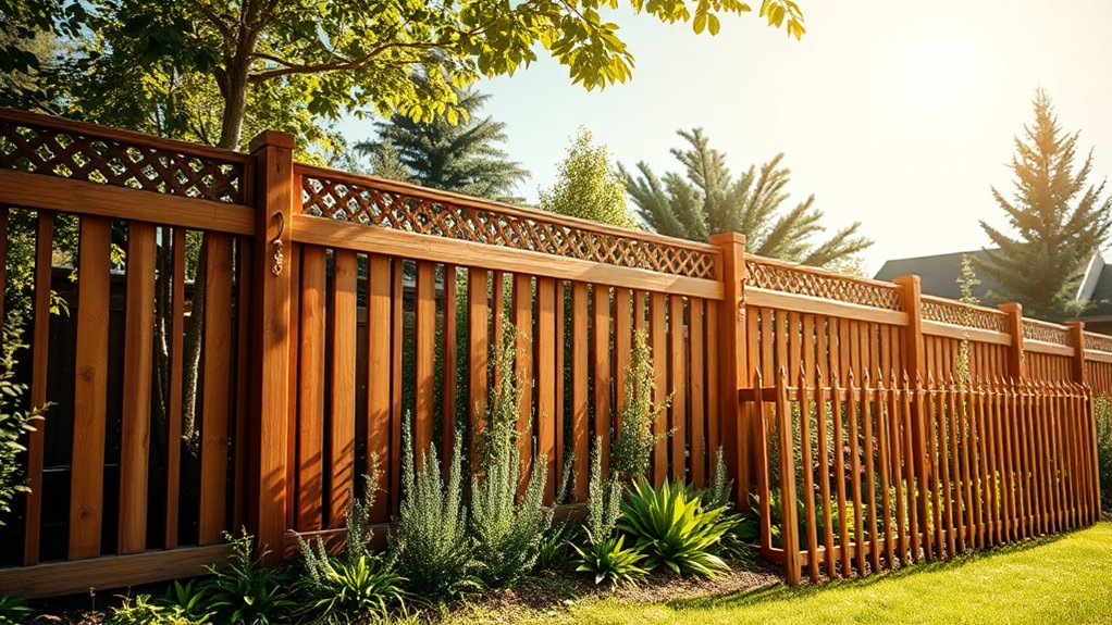 customizable fence design options