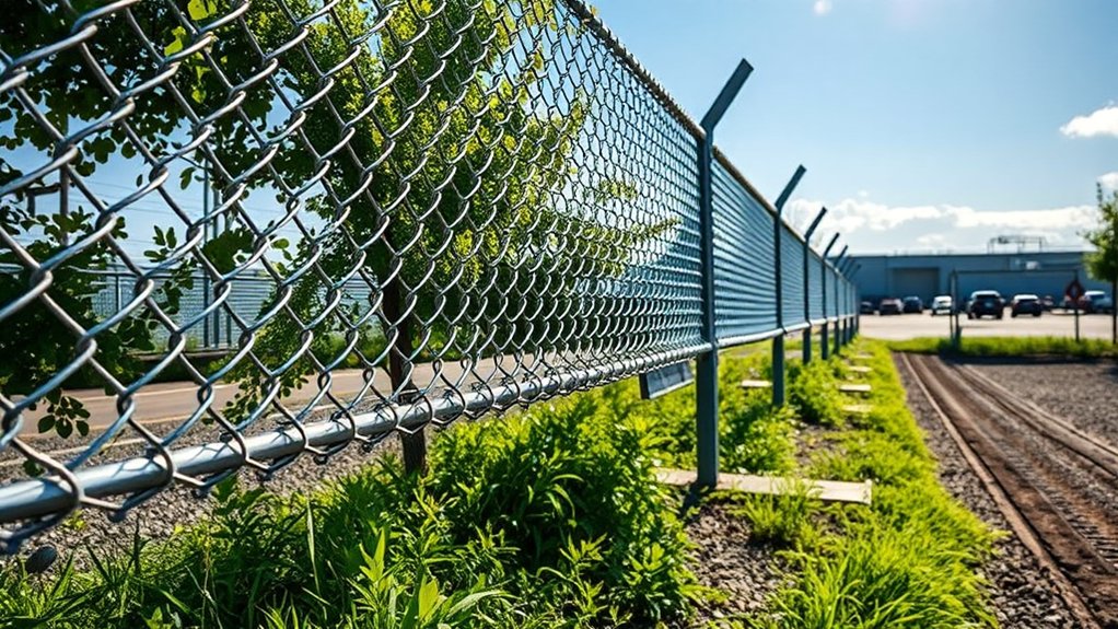 enhanced security fencing features