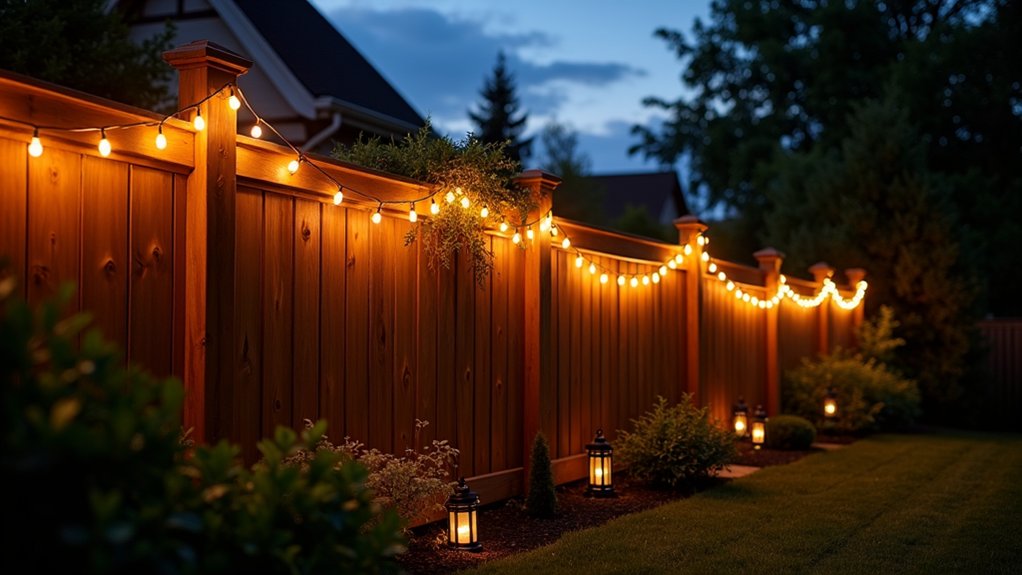enhancing fencing with lighting