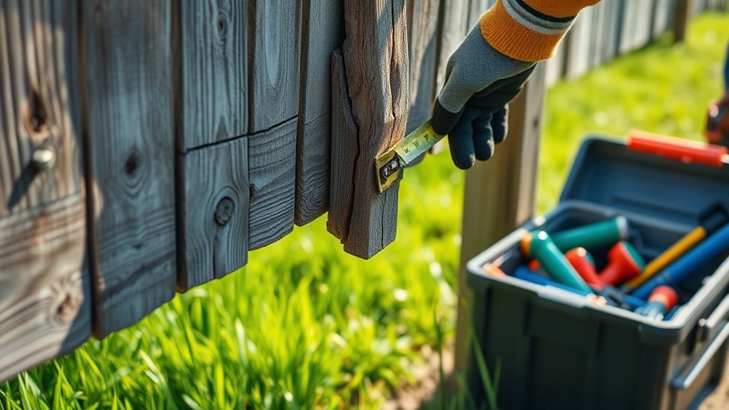 fence damage inspection tips