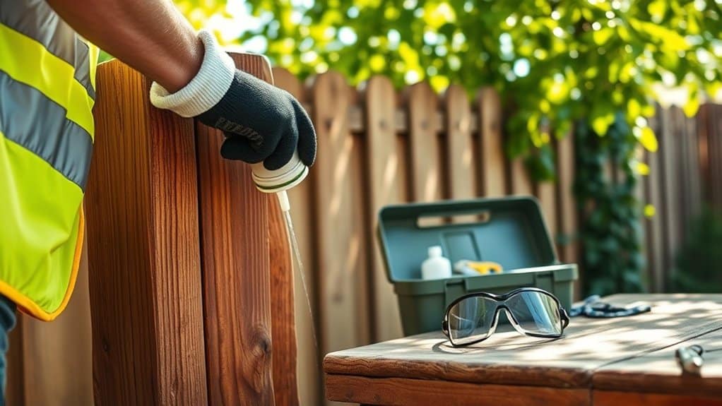 chemical safety during repairs