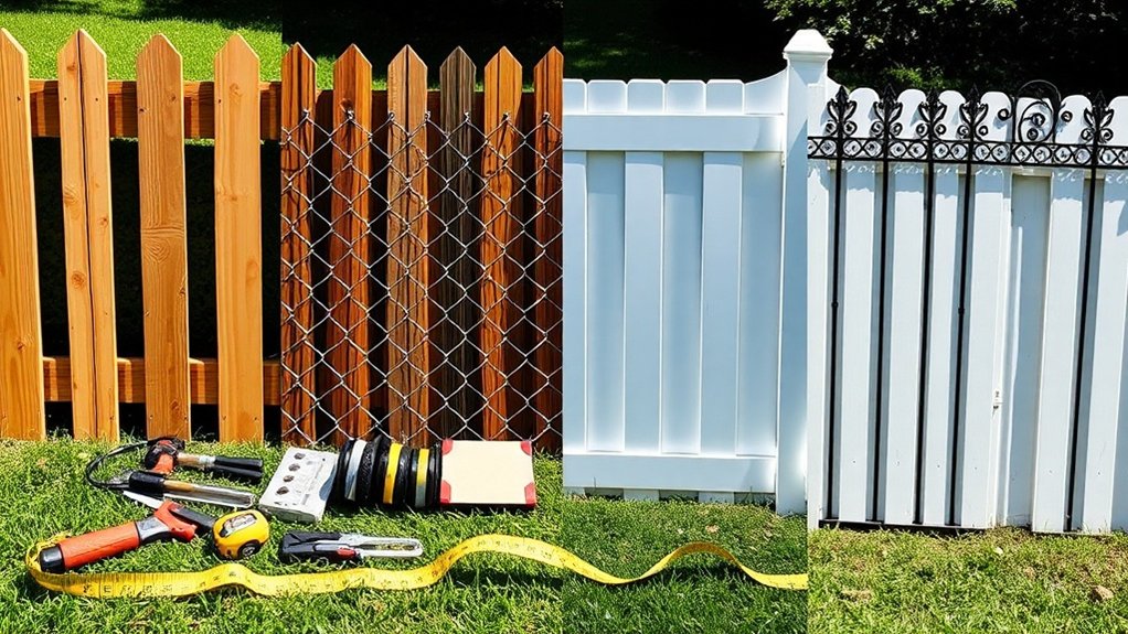 fence installation time comparisons
