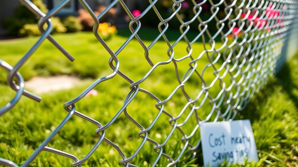 cost effective chain link fencing
