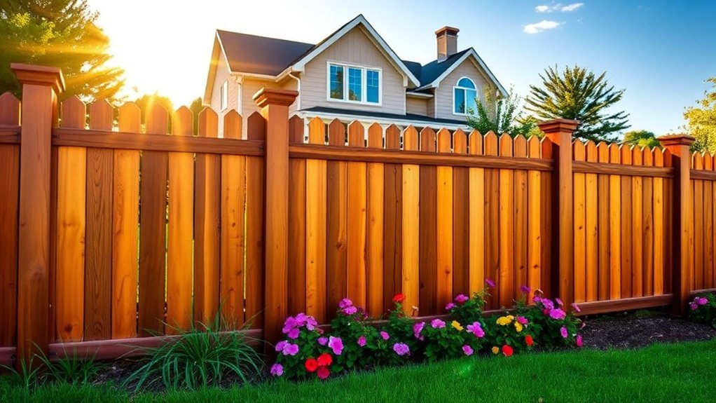 custom fencing boosts appeal