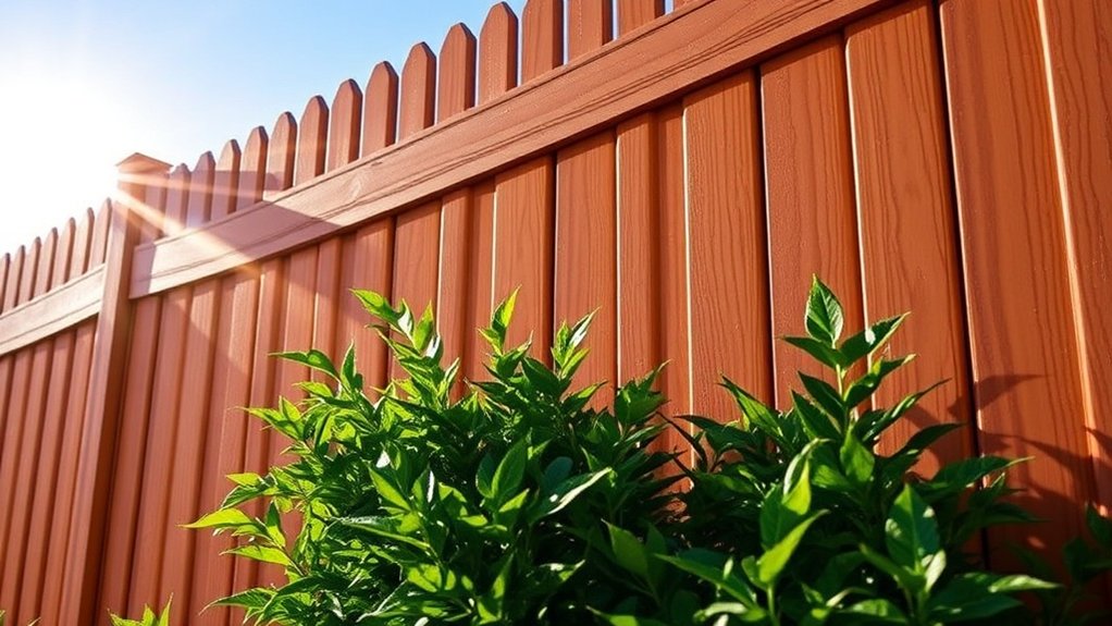 durable low maintenance fencing options