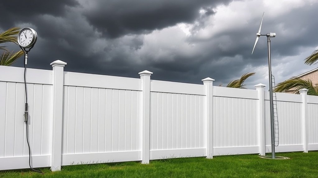 fence height impacts wind pressure