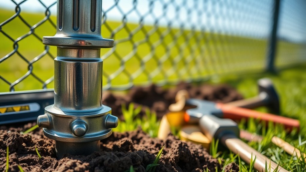 install terminal post hardware