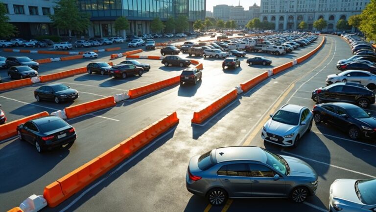 parking lot traffic management