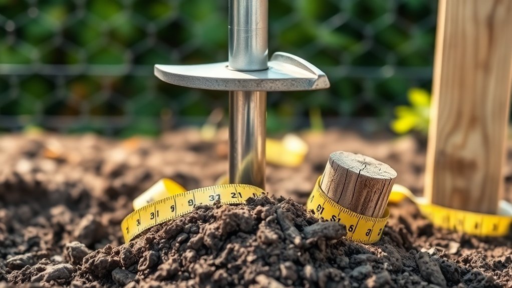 post hole digging guidelines