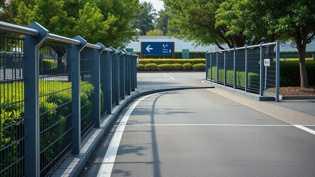 secure and aesthetically pleasing fencing