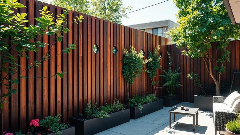 customizable stylish fence designs