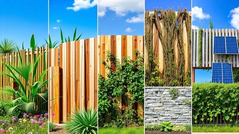 eco friendly fencing designs showcased